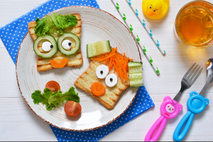 Comidas divertidas: deixe as férias das crianças mais alegre
