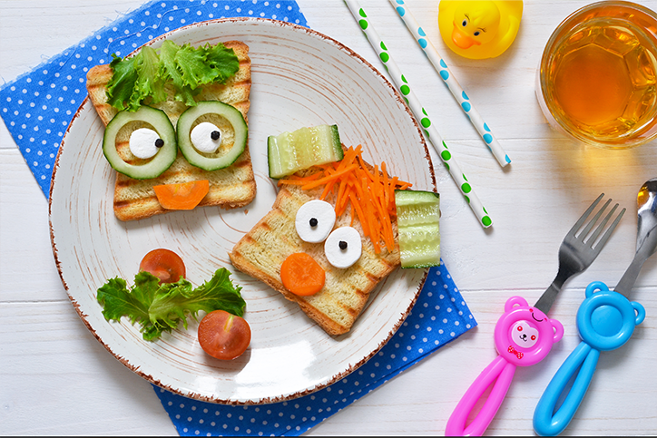 Comidas divertidas: deixe as férias das crianças mais alegre