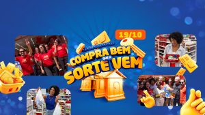 Começou a 9ª edição da Compra Bem Que a Sorte Vem: saiba como participar!